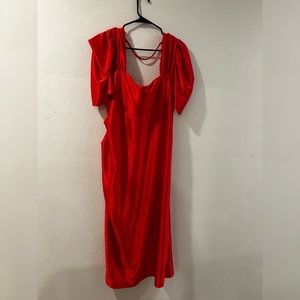 ASOS Curve Draped Party Dress